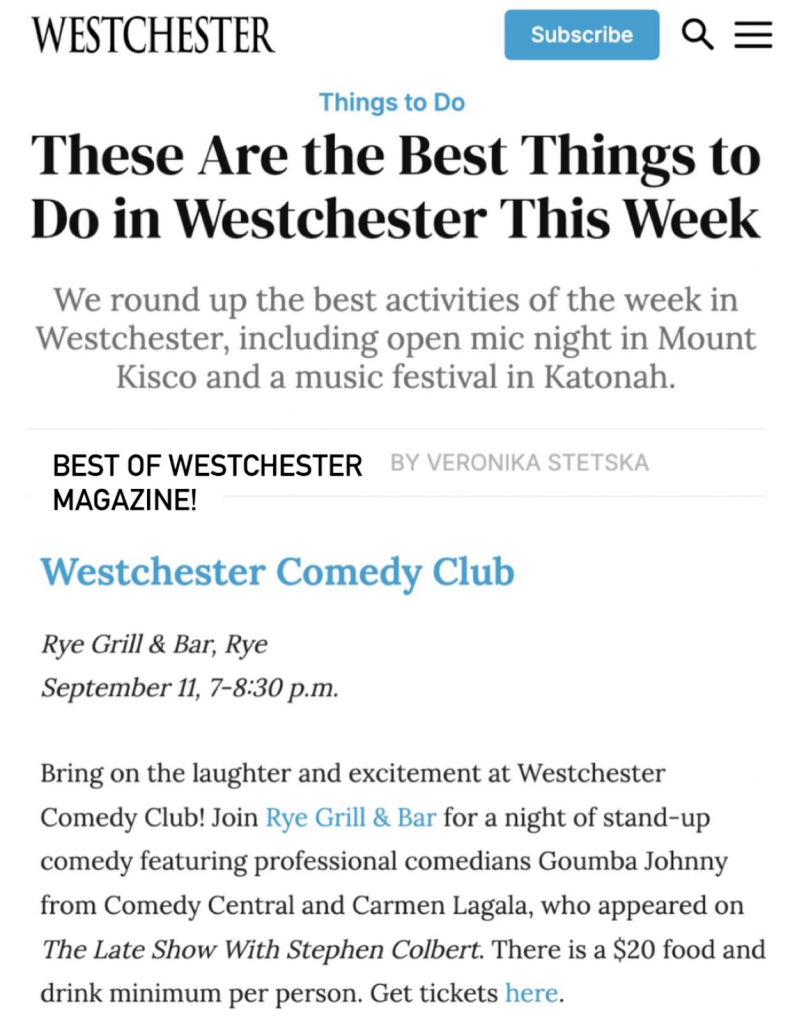 Best of Westchester Magazine